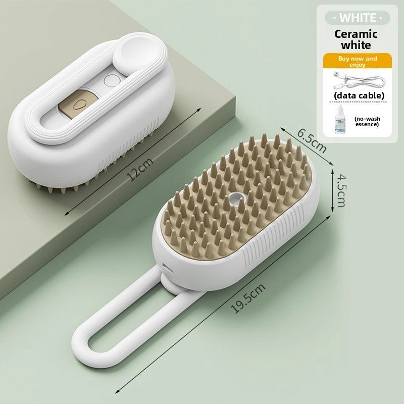 Electric Spray Pet Grooming Brush