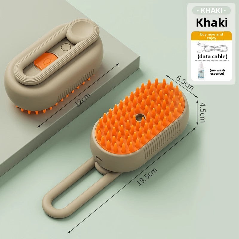 Electric Spray Pet Grooming Brush