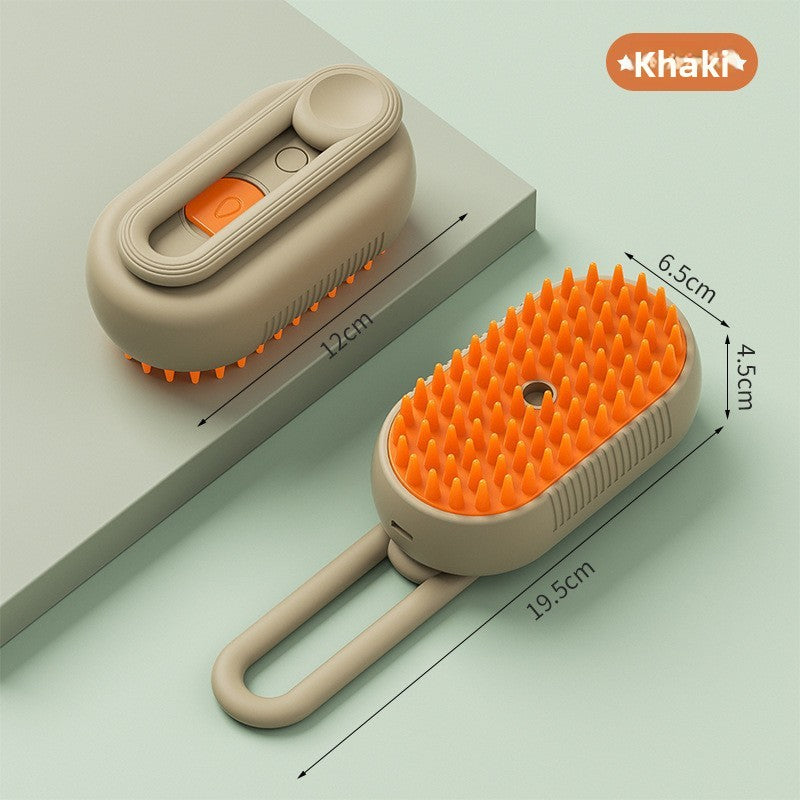 Electric Spray Pet Grooming Brush