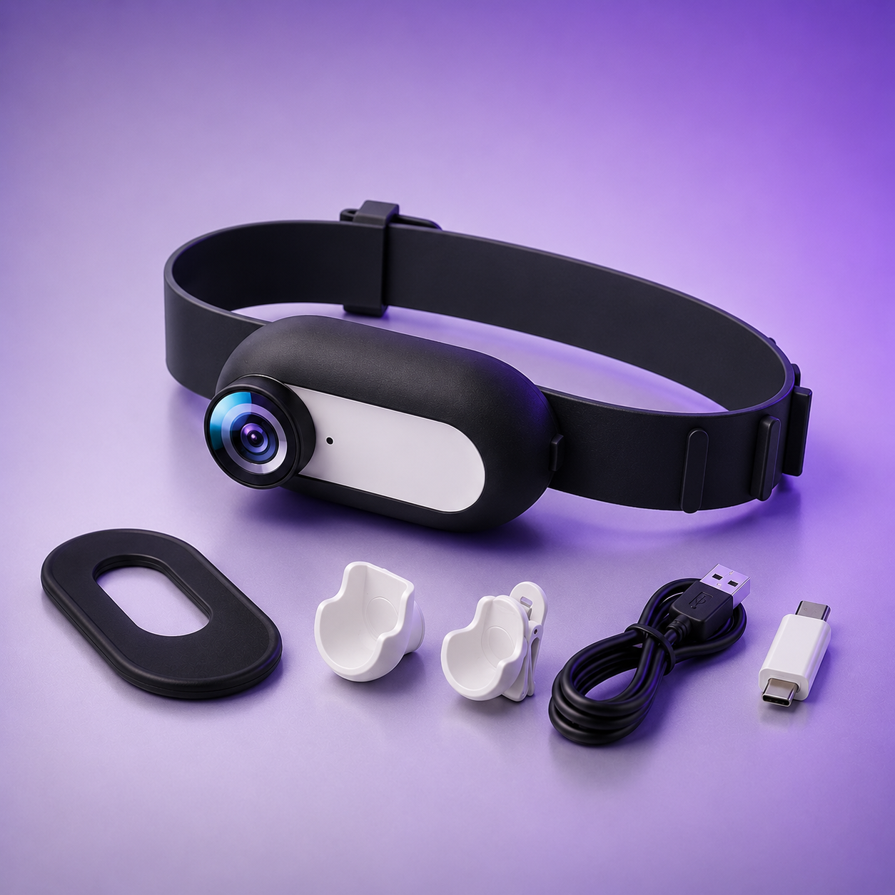 Pet Collar Mount Mini Action Camera